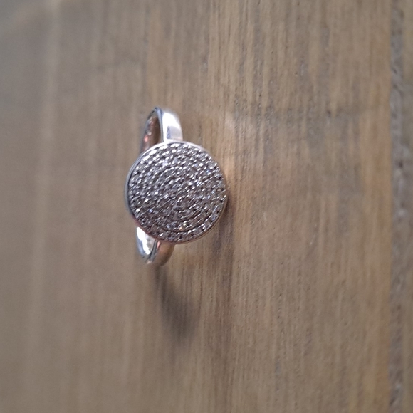 Monica Vinader Fiji Large Button Stacking ring - Picture 5 of 14